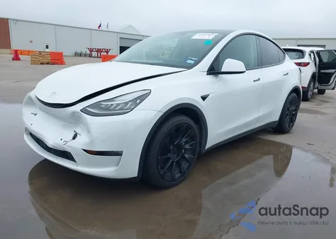 2021 Tesla Model Y Long Range Dual Motor All-Wheel Drive из США, поврежденный, VIN 5YJYGDEE2MF299721